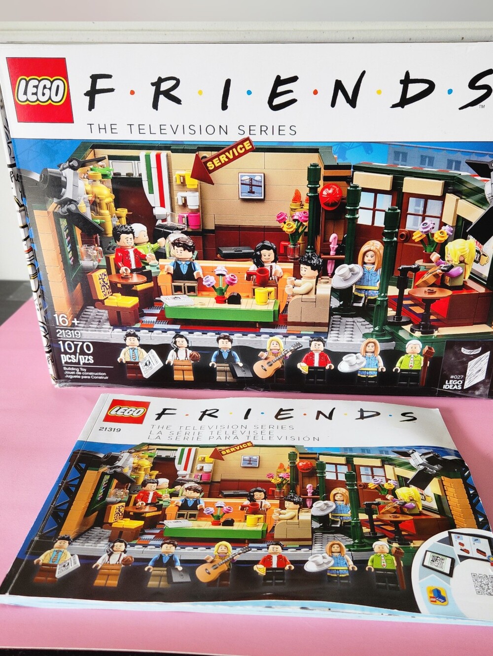 LEGO Friends 'The Television Series' Building Set 21319. 1070 Pcs